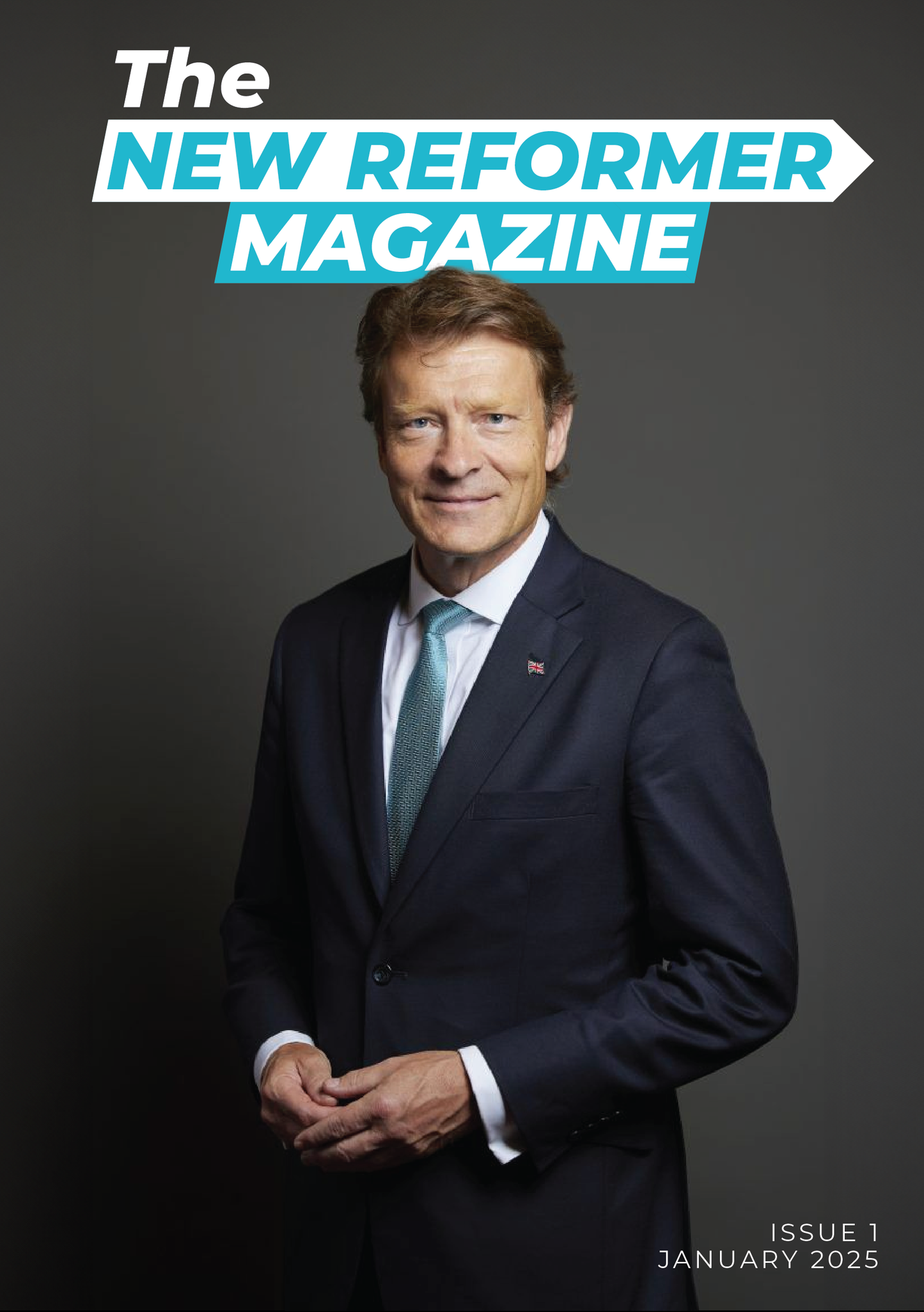 SIGNED BY RICHARD TICE MP | The New Reformer Magazine – Issue 1 only